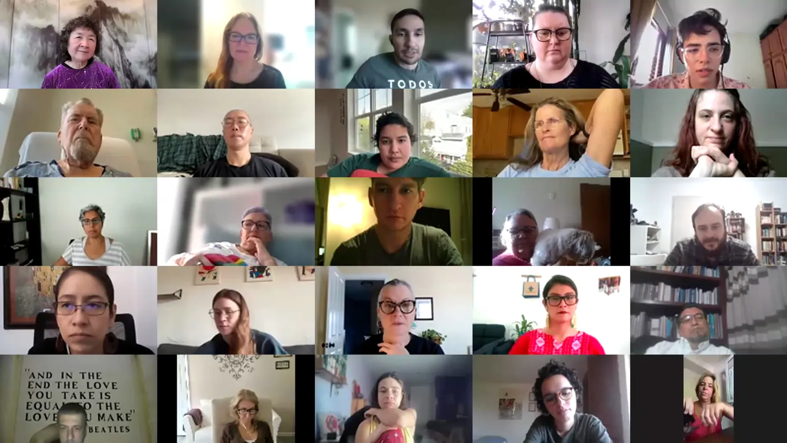 The ACL™ certification cohort gathered together online