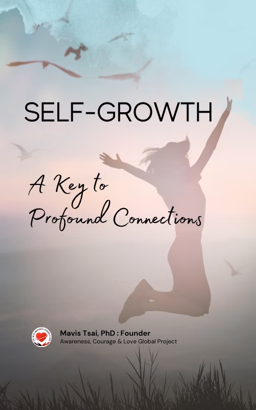 Cover of the free guide, Self-Growth: A Key to Profound Connections